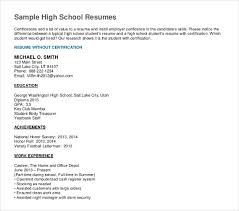 You can use this cover letter whatever your level of. 10 High School Graduate Resume Templates Pdf Doc Free Premium Templates