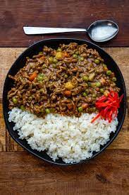 Japanese Dry Curry Recipe Curry Ground Beef Beef Dishes Curry