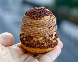 Choux Paris Brest Au Grue De Cacao Recette En 2020 Nourriture Delicieuse Alimentation Mini Tarte