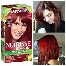 Image Result For Garnier Nutrisse Sweet Cola Results In 2020 Boxed Hair Color Red Hair Tips Garnier Hair Color