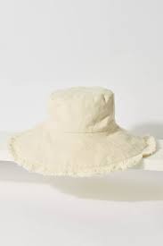 Tyler Fringed Bucket Hat Anthropologie In 2021 Summer Hats Hats Fringed