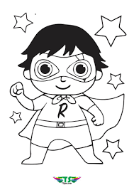 In super spy ryan, ryan is transported into an animated virtual reality world where he and his friends must become the ultimate super spies. Ryan S World Superhero Coloring Pages Superhero Coloring Superhero Coloring Pages Coloring Pages