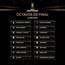 The 2021 copa libertadores final stages are being played from 13 july to 27 november 2021. Clasificados A Octavos De Final De La Copa Libertadores 2021