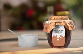 Free Awesome Honey Jar Mockup Zippypixels Honey Jar Jar Free Honey