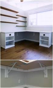 The floating desk design is perfect for our kids because it does not move around and they can all fit at the same time. 50 Decorative Diy Desk Solutions And Plans For Every Room Diy Crafts