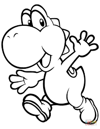 Yoshi Super Coloring In 2020 Dinosaur Coloring Pages Super Mario Coloring Pages Mario Coloring Pages