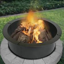 Due to a planned power outage, our services will be reduced today (june 15) starting at 8:30am pdt until the work is complete. Heavy Gauge 36 In Round X 10 In High Fire Ring Blue Sky Outdoor Living