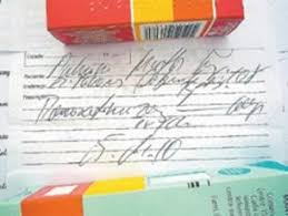 Resultado de imagem para imagem letra ilegivel de medico
