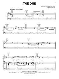 Kodaline The One Sheet Music Download Pdf Score 120900