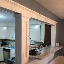 The kitchen pass through opens the kitchen up and is adorned with a beautiful granite counter top. 9 Kitchen Pass Through Ideas You Need To See Before Renovating