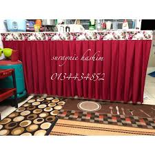 Melainkan ia juga bisa berfungsi sebagai desain interior yang akan. Skirting Table Top Langsir Kabinet Dapur Murah Shopee Malaysia