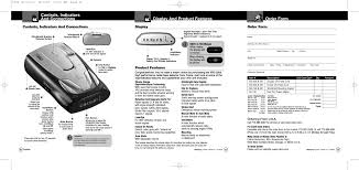 How does a radar detector work? Xrs9400 Radar Detector User Manual 9300 3b Cover Cobra Electronics