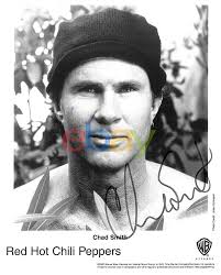 Chad Smith shopping Signed Red
