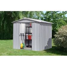 Petits ou grands jardins, nos abris s'adaptent à chaque besoin de rangement. Abri Jardin Metal Yardmaster 4 38 M Trigano Pas Cher A Prix Auchan