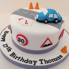 Male Birthday Cake For 17 Year Old Boy Learner Driver Cake 17 Birthday Cake Cars Birthday Cake 18th Birthday Cake