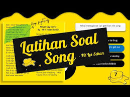 Latihan soal song kelas 10. Latihan Soal Song Youtube