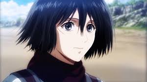 Mientras se apresura a ir a la escuela, se encuentra con. Mikasa Smiles Attack On Titan Cutest Moment Youtube