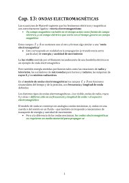 Se han detectado ocho sorprendentes nuevas señales de radio repetitivas conocidas como ráfagas de radio rápidas (frb, por sus siglas en inglés) y que, de acuerdo a algunos investigadores, podrían tratarse. Cap 13 Ondas Electromagneticas