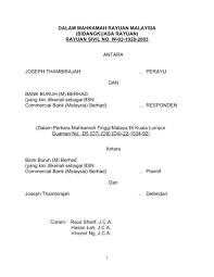 During the upgrading, the terminal is in full operation. Rayuan Sivil No W 02 1028 2003 Antara Joseph Thambirajah