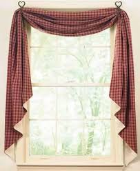Fishtail swag curtains are simple as well as stylish and come fully lined. Navy Park Designs Sturbridge Fishtail Swag Dish Cloths Dish Towels Home Kitchen Royayesalamat Com