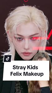 Stray Kids Felix Makeup 🖤♥️ #makeuptutorial #makeup #maquillaje #kpop  #straykids #skz #felix #felixstraykids #maquilllajecoreano #kbeauty @Stray  Kids @straykids_japan @moodylenses
