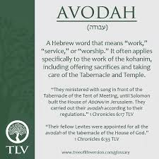 Avodah עבודה Learn Hebrew Hebrew Bible Hebrew Vocabulary