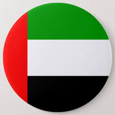 United Arab Emirates Flag Pinback Button United Arab Emirates Buttons Pinback Emirates Flag