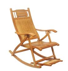 modern foldadble bamboo rocking chair recliner with foot rest etsy in 2021 rocking chair living room furniture recliner bamboo furniture