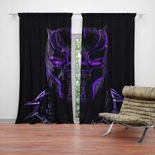 Marvel Black Panther Movie Bedroom Curtain Ebeddingsets Marvel Bedroom Bedroom Black Girl Curtains