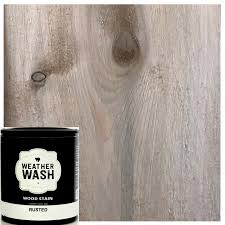 1 Qt Rusted Interior Weatherwash Aging Wash 0101 The Home Depot Staining Wood Grey Stained Wood Wood Stain Colors