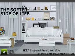 Ikea Inspired Softer Side Living By Riccinumbers Sims 3 Downloads Cc Caboodle Sims 3 Living Room Sims 4 Cc Furniture Living Rooms Furniture