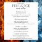 Fire & Ice Wine Dinner event image