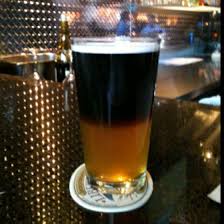 Black And Blue Beer Black And Blue Guinness Layered On Top Of Blueberry Beer At River Rock Tap House On J Street Blueberry Beer Beer Beer Tasting