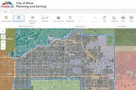 Street Map Of Mesa Az Maps | City Of Mesa Gis