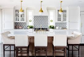 After the countertops were installed, the quartz backsplash was. White Kitchen With Cambria Quartz Countertop Home Bunch Interior Design Ideas