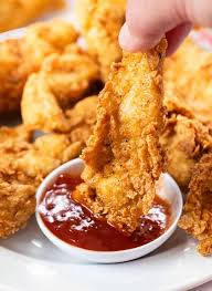 Once fried you can keep the chicken tenders crispy on a baking sheet or a cookie sheet in a low oven at 250 degrees while you finish frying the remaining chicken. Fried Chicken Tenders Extra Crispy The Cozy Cook