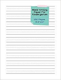 We offer professional term paper writers with degrees in 35+ fields. Blank Writing Paper For Kindergarten 150 Pages 8 5 X 11 Cursive Handwriting Books For Children Book Kids Activity 9781670137951 Amazon Com Books