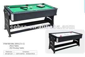 6ft Or 7ft Reversible Pool And Air Hockey Table 2 In 1 Full Sets Accessory Air Hockey Air Hockey Table Sunnydaze Decor