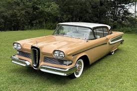 Image result for Gold 1958 Edsel