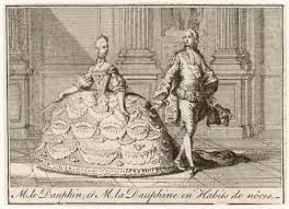 , name two of the three activities louis enjoy in his free time?, name two classes louis enjoyed while growing up? Louis Xvi And Marie Antoinette In Wedding Costumes Print 572944