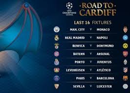 5/6 e 12/13 maggio finale (olympiastadion, berlino): Champions Ottavi Di Finale Date E Orari Datasport It