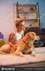 And our next light blonde litter hasn't been born yet or hasn't reached 5 weeks of age, you can get on our. Beautiful Smiling Young Blonde Woman Sitting Floor Golden Retriever Dog Free Stock Photo C Vitalikradko 225375970