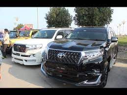 Toyota Land Cruiser Prado Tx Vs Zx V8 Pakwheels Gujranwala Auto Show M Toyota Land Cruiser Prado Land Cruiser Toyota Land Cruiser
