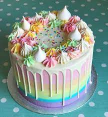 Lily Pink Bakery On Instagram Pastel Rainbow Cake With Pastel Layers Inside Too Lilypinkbakery Pastelrainbow Sweet Cakes Pastel Rainbow Cake Rainbow Cake