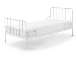 Bett himmel hiermit wird das passsende bett zum himmelbett online. Vipack Metallbett Alice Weiss Inkl Lattenrost 90 X 200 Cm