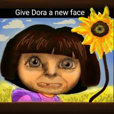 25 Gambar Wajah Baru Dora Versi Netizen