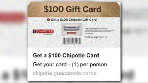 When redeemed at rei retail stores, gift cards containing an unused balance. Verify Are These 100 Chipotle Gift Card Coupons Real Wusa9 Com