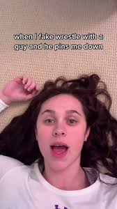 Guy Trying to Wrestle Girl Then Getting Pinned to Ground and Sat