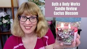 Bath and body works fine fragrance mist body splash spray 8 fl oz you pick!! Bath Body Works Candle Review Cactus Blossom Youtube