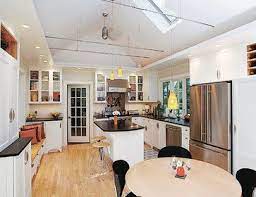 Put a row of recessed light centered about 18 inches to 24 inches out from the top of the cabinets on each side. 38 Kitchen Ideas Kitchen Design Kitchen Kitchen Remodel